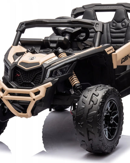 Vaikiškas akumuliatorinis automobilis Maverick 4x4, raudonas, mėlynas, žalias