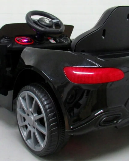 Vaikiškas akumuliatorinis automobilis R-Sport Cabrio B3, juodas