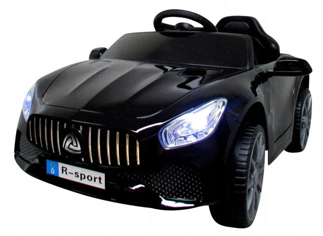 Vaikiškas akumuliatorinis automobilis R-Sport Cabrio B3, juodas