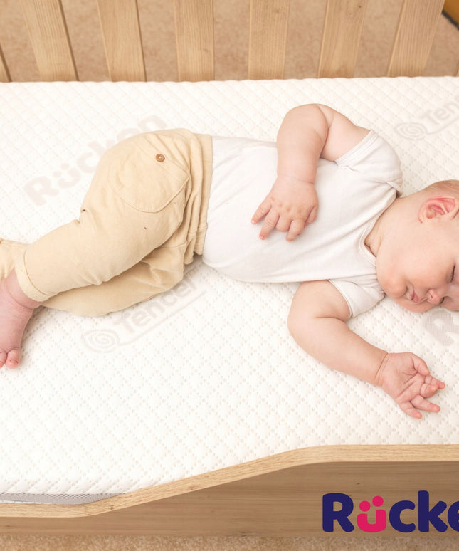 Vaikiškas čiužinys 120x60 H2 H3 ortopedinis kūdikiui – medicininis čiužinys su ventiliacija, hipoalerginis, Tencel užvalkalas, Rucken