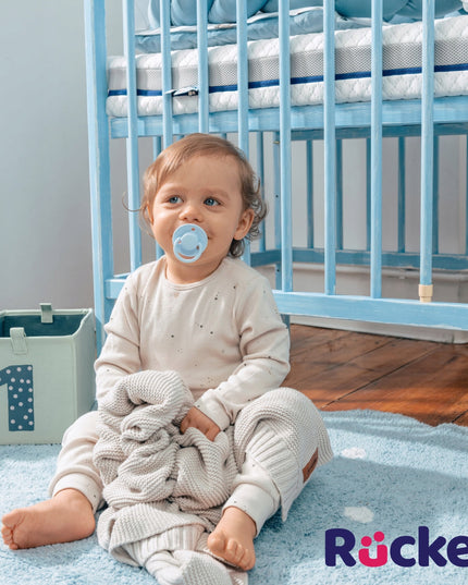 Vaikiškas čiužinys 120x60 H2 H3 ortopedinis kūdikiui – medicininis čiužinys su ventiliacija, hipoalerginis, Tencel užvalkalas, Rucken
