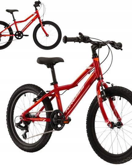 Vaikiškas dviratis Kross Hexagon Mini 1.0 20 colių ratai Shimano