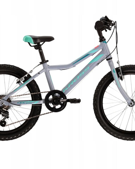 Vaikiškas dviratis KROSS Lea Mini 1.0, 20 colių ratai + nemokama kojelė