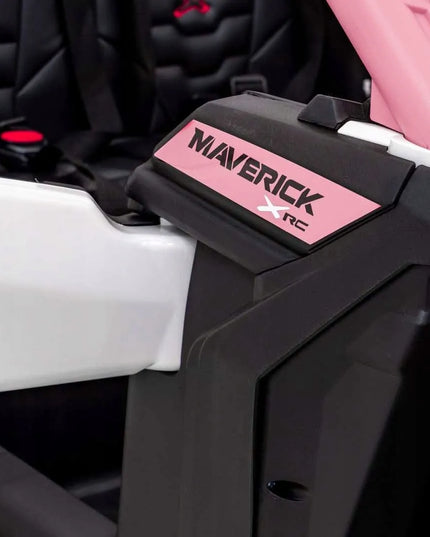 Vaikiškas elektromobilis Buggy Maverick Turbo RR rožinis