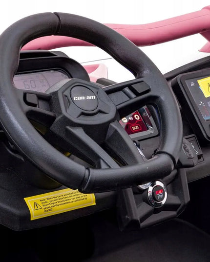 Vaikiškas elektromobilis Buggy Maverick Turbo RR rožinis