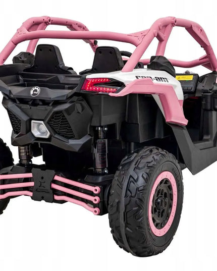 Vaikiškas elektromobilis Buggy Maverick Turbo RR rožinis