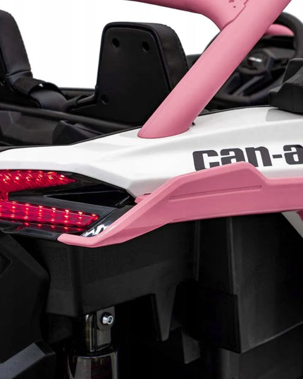 Vaikiškas elektromobilis Buggy Maverick Turbo RR rožinis