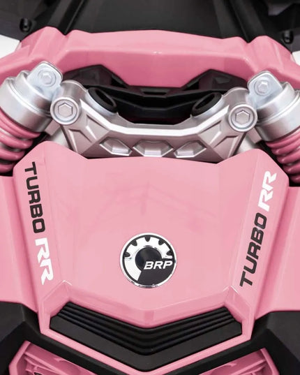 Vaikiškas elektromobilis Buggy Maverick Turbo RR rožinis