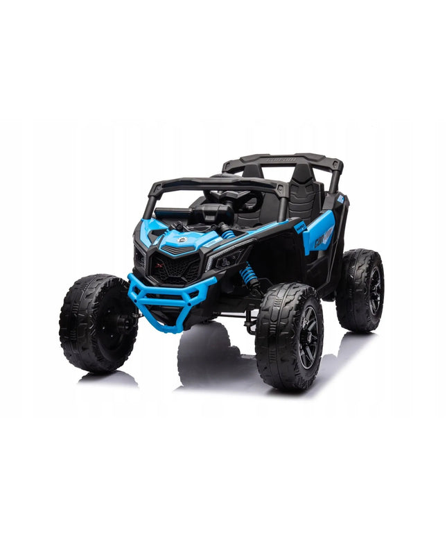 Vaikiškas elektromobilis „CAN-AM Maverick“ ATV, mėlynas
