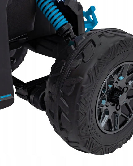 Vaikiškas elektromobilis „CAN-AM Maverick“ ATV, mėlynas