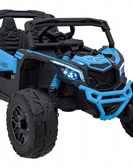 Vaikiškas elektromobilis „CAN-AM Maverick“ ATV, mėlynas