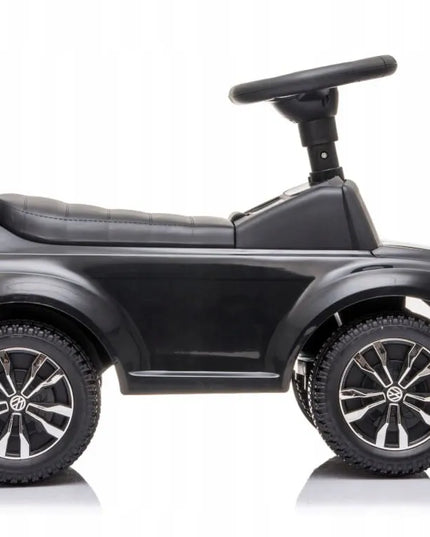 Vaikiškas paspirtukas-stumiukas Volkswagen T-Roc, juodas, SUN BABY
