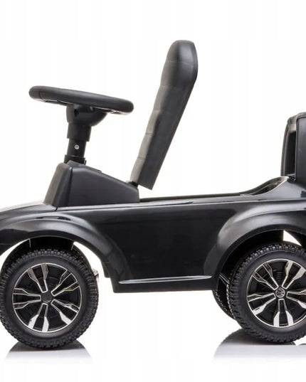 Vaikiškas paspirtukas-stumiukas Volkswagen T-Roc, juodas, SUN BABY