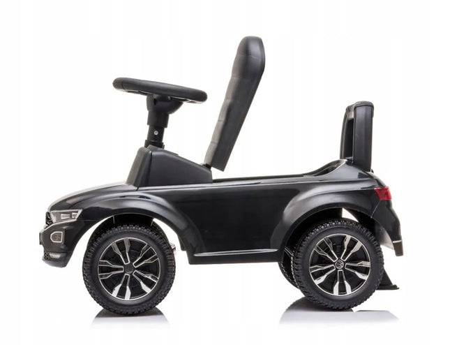 Vaikiškas paspirtukas-stumiukas Volkswagen T-Roc, juodas, SUN BABY