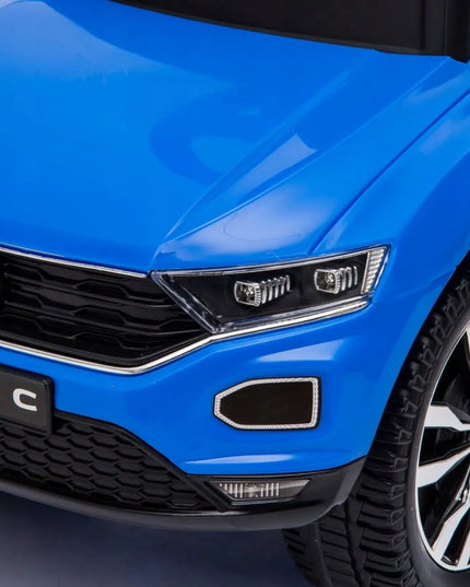 Vaikiškas paspirtukas vaikštynė Volkswagen T-Roc su dėtuve ir garsiniu signalu SUN BABY