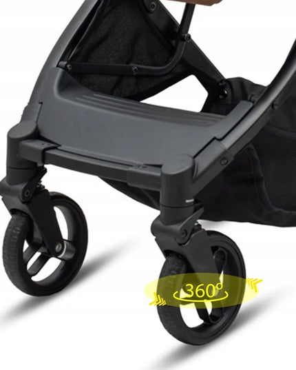 Vaikiškas sportinis vežimėlis Baby Mix BIMELO ULTRA LIGHT, sulankstomas – smėlio spalvos