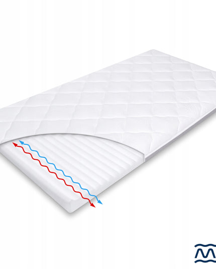 Vaikiškas turistinis čiužinys kelioninei lovytei 120x60 cm (Manufaktura Materacy)