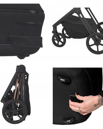 Vaikiškas vežimėlis 2in1 Espiro Miloo 2025 - 209 Charming Touch + Adapteriai