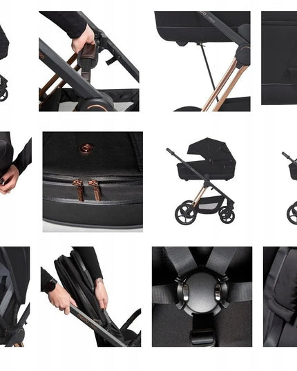 Vaikiškas vežimėlis 2in1 Espiro Miloo 2025 - 209 Charming Touch + Adapteriai