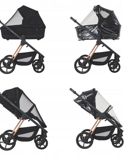Vaikiškas vežimėlis 2in1 Espiro Miloo 2025 - 209 Charming Touch + Adapteriai