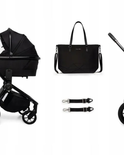 Vaikiškas vežimėlis 2in1 Muuvo Quick SE 2 Sunset Black