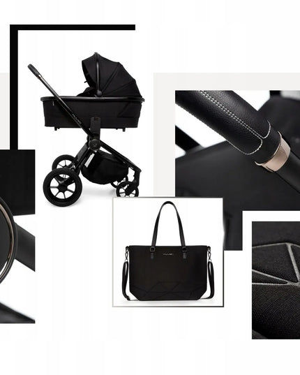 Vaikiškas vežimėlis 2in1 Muuvo Quick SE 2 Sunset Black