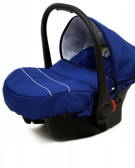 Vaikiškas vežimėlis 3in1 BabyLux Lumio su lopšiu, sportine dalimi ir automobiline kėdute