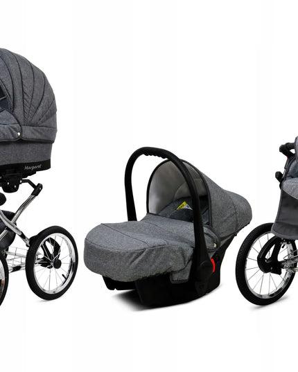 Vaikiškas vežimėlis 3in1 BabyLux Margaret