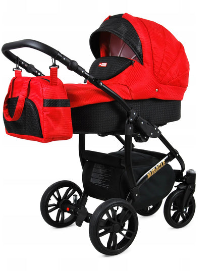 Vaikiškas vežimėlis 3in1 BabyLux Miracle, sportinis, lopšys, automobilinė kėdutė