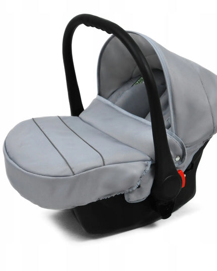 Vaikiškas vežimėlis 3in1 BabyLux Optimal, lopšys, sportinė dalis ir automobilinė kėdutė