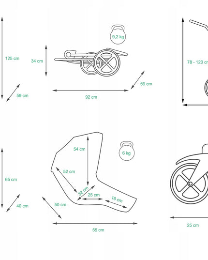 Vaikiškas vežimėlis 4in1 BabyLux ColorLux sportinė dalis lopšys automobilinė kėdutė ISOFIX bazė