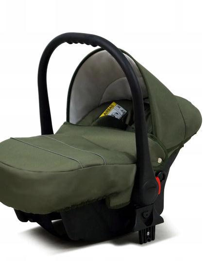 Vaikiškas vežimėlis 4in1 BabyLux ColorLux sportinė dalis lopšys automobilinė kėdutė ISOFIX bazė