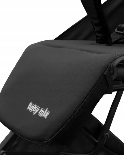 Vaikiškas vežimėlis Baby Mix BIMELO ULTRA LIGHT, sportinis (sulankstomas plokščiai) – BLACK