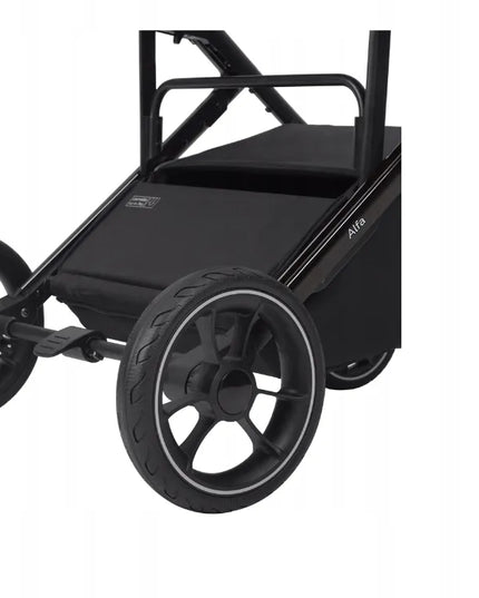 Vaikiškas vežimėlis Carrello Alfa Midnight Black, 0-22 kg
