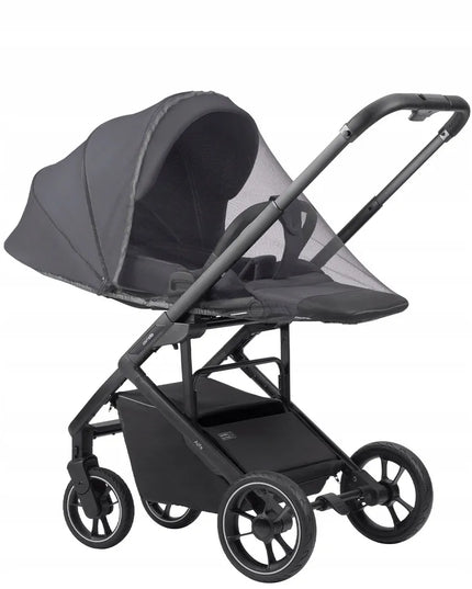 Vaikiškas vežimėlis Carrello Alfa Midnight Black, 0-22 kg