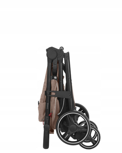Vaikiškas vežimėlis Carrello Bravo 8512 Spring Green dideliais ratais 0-22kg