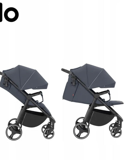 Vaikiškas vežimėlis Carrello Bravo 8512 Spring Green dideliais ratais 0-22kg