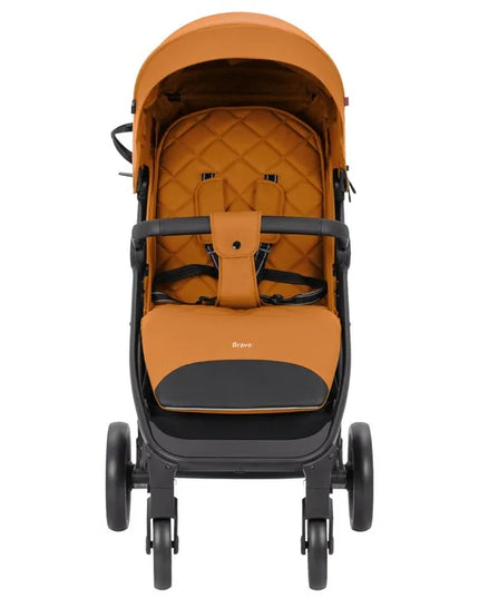 Vaikiškas vežimėlis Carrello Bravo 8512 Spring Green dideliais ratais 0-22kg