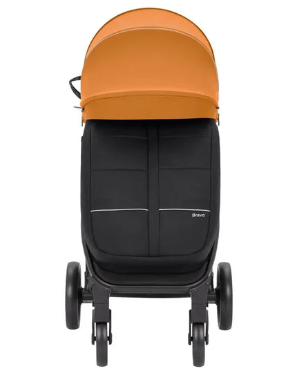 Vaikiškas vežimėlis Carrello Bravo 8512 Spring Green dideliais ratais 0-22kg