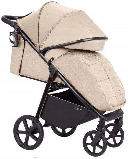 Vaikiškas vežimėlis Carrello Bravo Plus '26 Sable Beige, 22 kg
