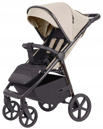 Vaikiškas vežimėlis Carrello Bravo Plus '26 Sable Beige, 22 kg