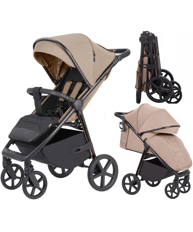 Vaikiškas vežimėlis CARRELLO Bravo plus CRL-5515 Royal Beige