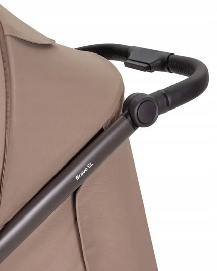 Vaikiškas vežimėlis Carrello Bravo SL Deluxe Copper Beige 2026