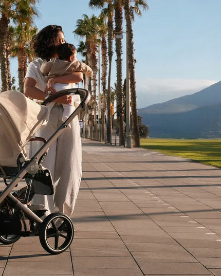 Vaikiškas vežimėlis Cybex Balios S Lux, Almond Beige