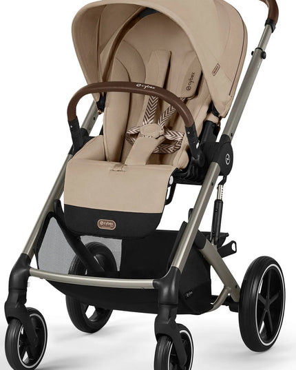 Vaikiškas vežimėlis Cybex Balios S Lux, Almond Beige