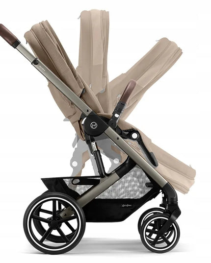 Vaikiškas vežimėlis Cybex Balios S Lux, Almond Beige