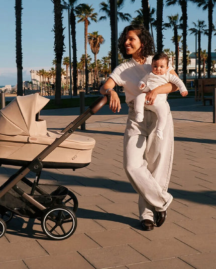 Vaikiškas vežimėlis Cybex Balios S Lux, Almond Beige