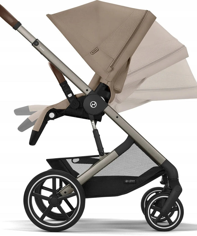 Vaikiškas vežimėlis Cybex Balios S Lux, Almond Beige