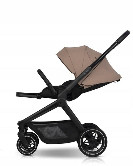 Vaikiškas vežimėlis EASY-GO REVA, spalva GOLDEN BEIGE – 2-viename komplektas