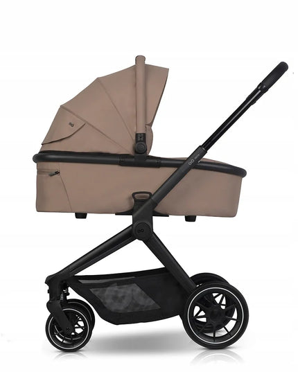 Vaikiškas vežimėlis EASY-GO REVA, spalva GOLDEN BEIGE – 2-viename komplektas